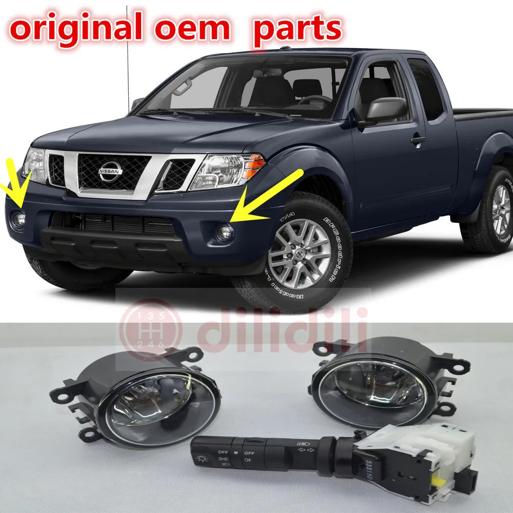 OEM NEW  Fog Light Lamp & Switch Kit  for Nissan Xterra Frontier 2007-2016