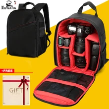 Backpack Camera Correa Camara Fotografica Digital Case For Nikon D5300 D3100 D90 D3400 Canon 1300D 750D 80D 650D 6D 7 Camera Bag