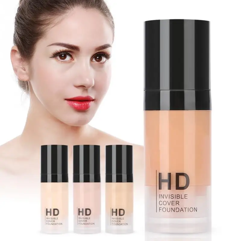 

Popfeel 15ml Concealer Makeup Face Contour Liquid Concealer Blemish Flaw Cover Longlasting Make UP Tools