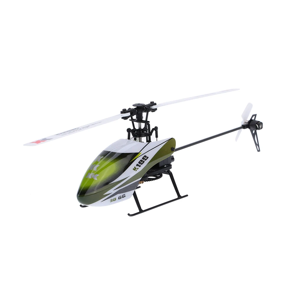 Wltoys XK K100 Falcom 6CH Flybarless 3D 6G система дистанционного управления игрушка бесщеточный мотор вертолет RTF VS Wltoys V977