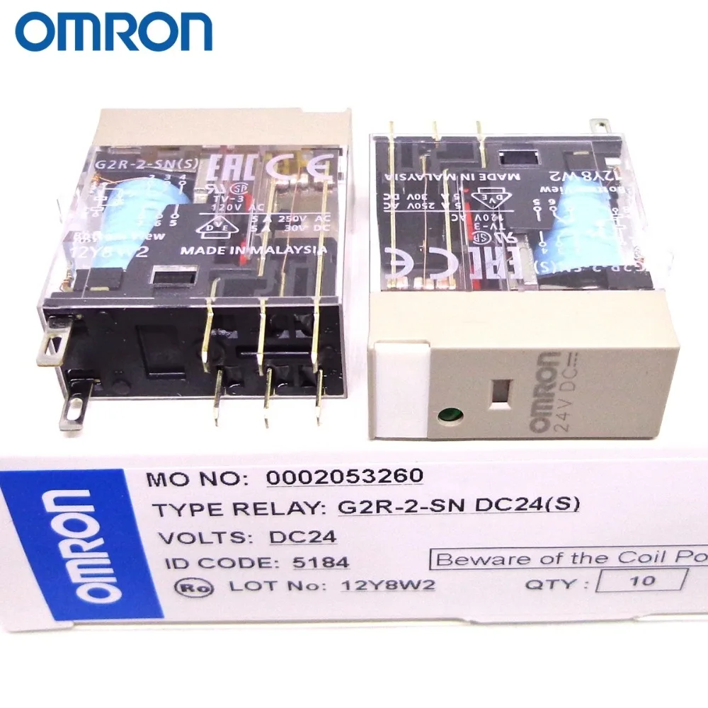 Реле OMRON G2R-2-SND(S) 24VDC DC24V G2R-2-SN(S) 220VAC 24VDC P2RF-08-E абсолютно новое и оригинальное реле