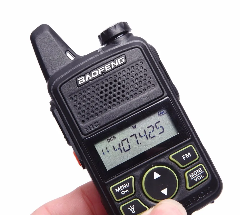 Baofeng T1 Walkie Talkie BF-T1 двухстороннее радио мини портативный Ham FM CB радио портативный приемопередатчик для ресторана отеля парикмахерской