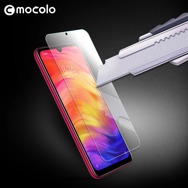 Закаленное стекло MOCOLO для Xiaomi Redmi note 7 защитная пленка изогнутое защитное 9H note7