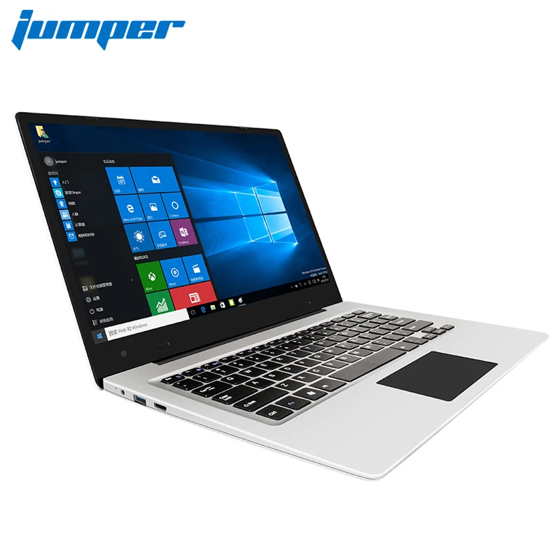 Jumper EZbook 3 Laptop Intel Apollo N3350 Dual Core 14 Inch FHD 1920x1080 4GB RAM Notebook Windows 10 Narrow Frame Ultrabook