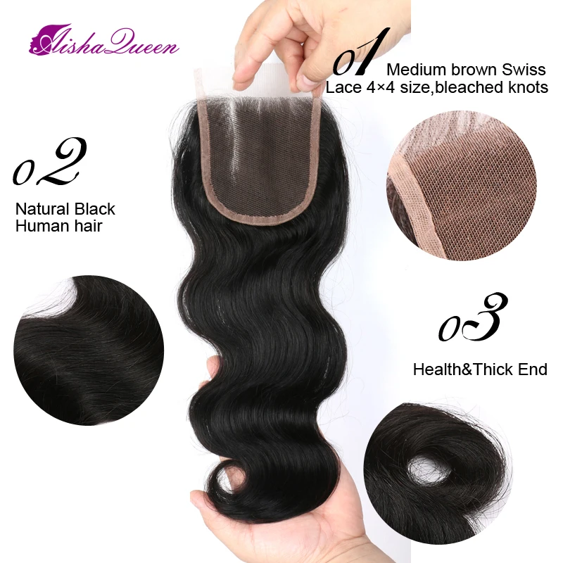 body wave lace closure 4x4 (4)