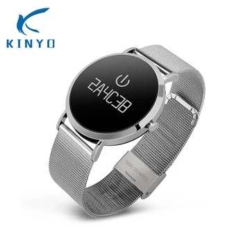 

2018 Smart band wristband Strap of different materials waterproof colorful watchband Fitness tracker Call Reminder smartband