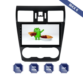 

Android 9.0 Car Radio 2 Din GPS Navi for Subaru Forester WRX XV 2016 - 2018 PX6 DSP 2.5D IPS Screen 4Gb 64Gb ROM 6-Core RDS WIFI