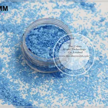 TCF505 неоновые Синие Цвета 1,0 мм Размер устойчив к растворителям блеск для пилка для ногтей или другие DIY украшения