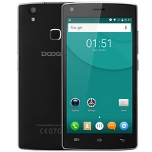 DOOGEE X5 MAX 5.0 inch Android 6.0 3G Smartphone MTK6580 Quad Core HD Screen 1GB+8GB Fingerprint Sensor BT 4.0 Mobile Phone