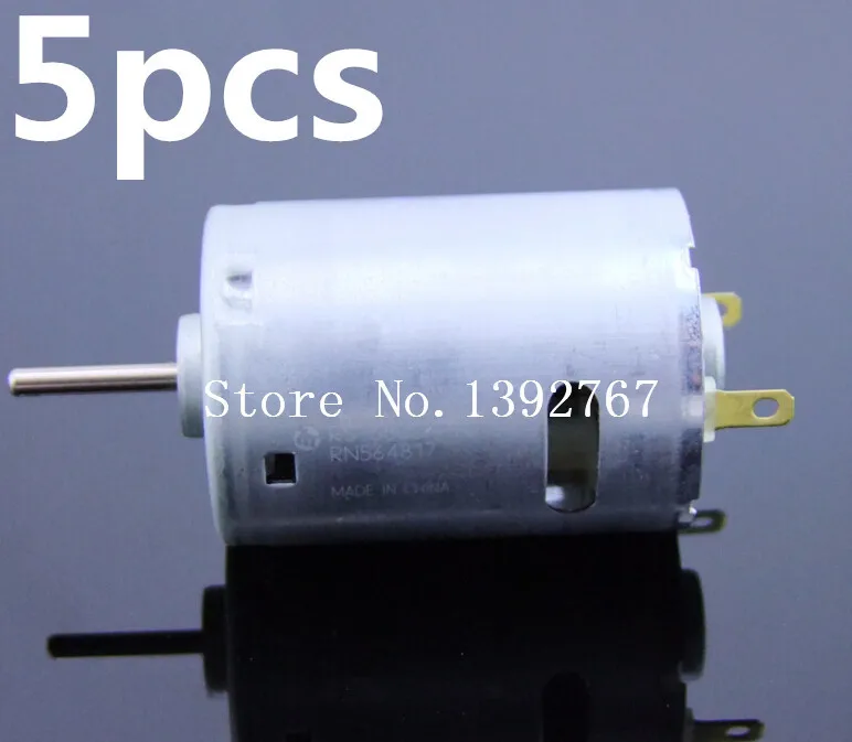 wholesale 5Pcs/Lot 380 Motor Electric 1/16 Remote Control Spare Parts For RC Model Car Buggy