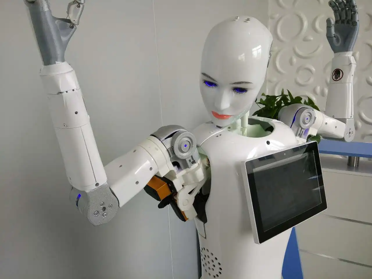 Робот развивающий проект умный аэропорт приветственный робот, высококачественный сервисно-ориентированный приветственный робот