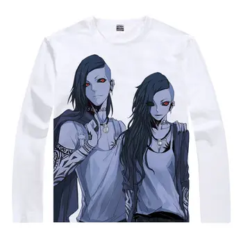 

Tokyo Guru T-Shirt Counter Ghoul Shirt couple Long sleeves t-shirts Anime characters Kawaii/Cute Quick Drying Casual t-shirts a