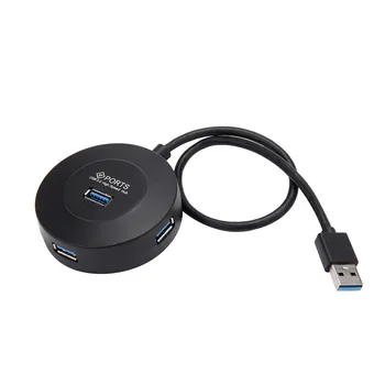 

USB3.0 4-Port Hub High Speed 4 Port USB 3.0 OTG HUB Splitter Expansion PC Laptop Adapter Drop Shipping l1115#2