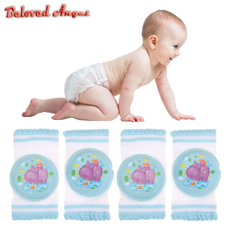 1 Pair Infant Toddler Knee Pads Anti Slip Crawling Safety Harnesses Leashes Anti Slip Crawling Accessory Baby Knees Protector