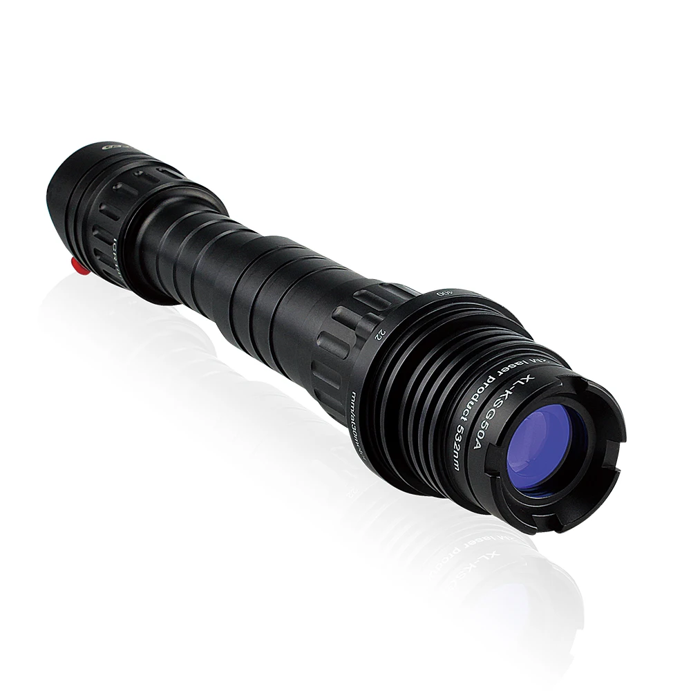 

Laserspeed 50mw High Power Laser Ultra Bright Portable Flashlight Laser Spot Size Zoombable for Aiming or Illumination