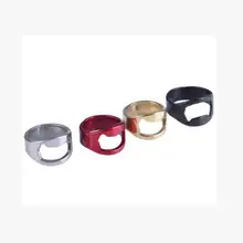 Модная креативная многоцветная открывалка для бутылок, открывалка для пива, 10 шт./лот