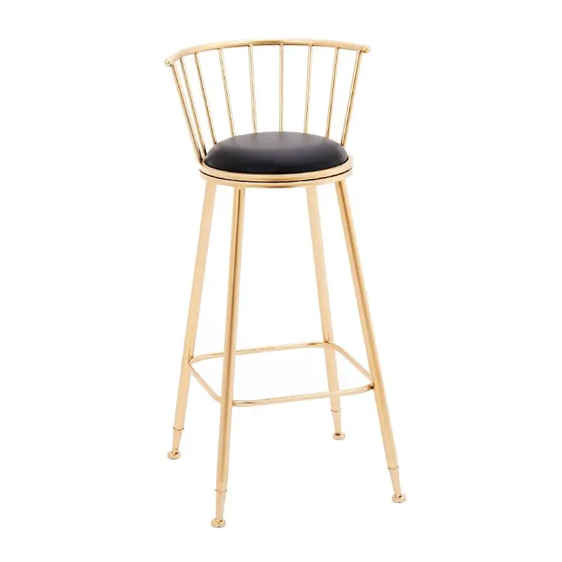 Скандинавский светильник роскошное Кованое железо Деревянный барный стул домашний чайный магазин настенный барный стул высокий стул - Цвет: Style3