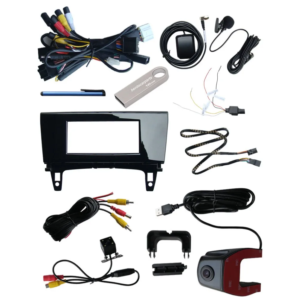 Excellent Upgraded Original Car multimedia Player Car GPS Navigation Suit to Mercedes Benz Glk Support WiFi Bluetooth Android 7.1 5