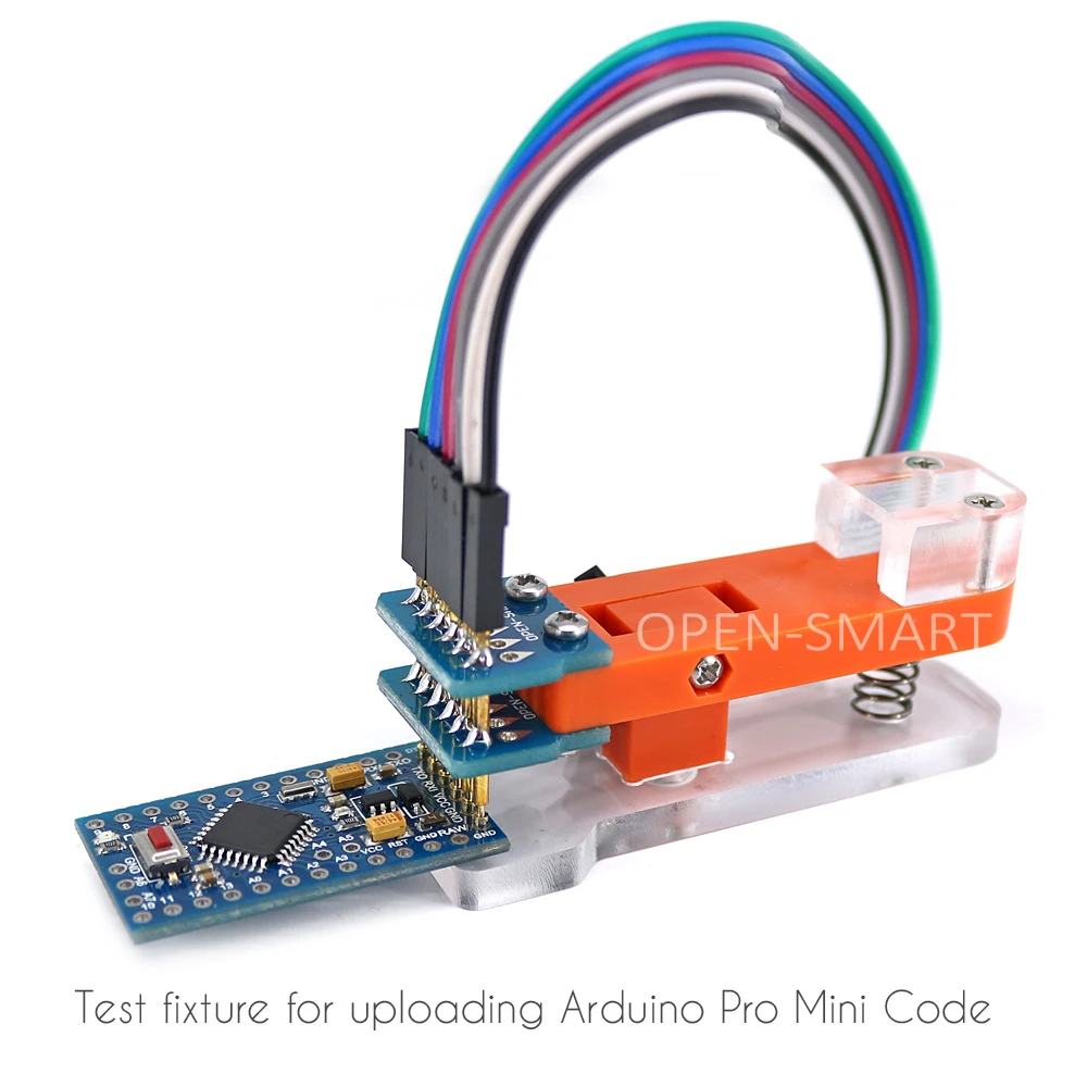 Программист модуль тестовый инструмент PCB тестовый прибор 1*6 P позолоченный зонд использовать для тестирования модуля, плата загрузки кода для Arduino Pro Mini