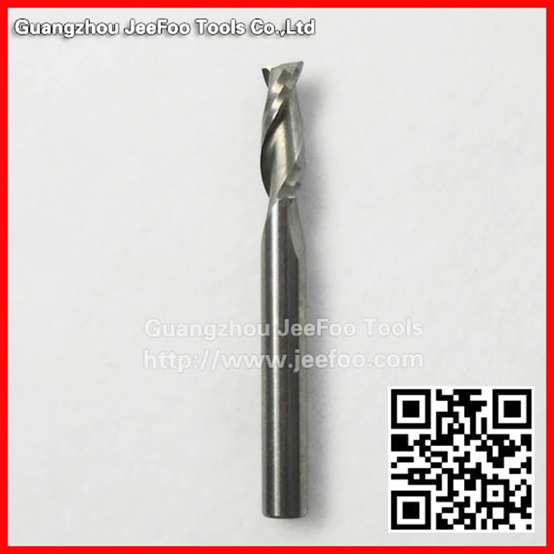 

3mm 4mm Solid Carbide Two Flutes Spiral End Mill Cutters, Flat Square CNC Router Bits for plastic pvc acrylic wood