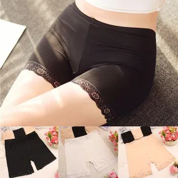 

LNRRABC 2020 new 1pcs XL XXXL Sizes Under Sexy White Black Colors Trousers New Short Breathable Trousers Leggings Women Leggings