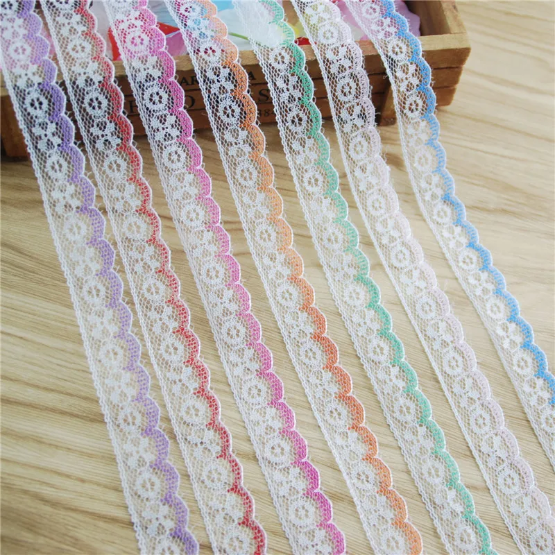 18mm Polyester Lace Trim Fabric Sewing Accessories Cloth Wedding Dress
