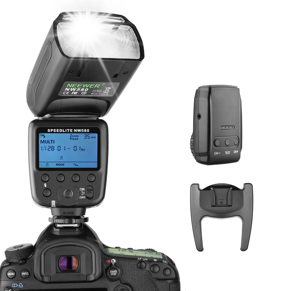 Новая беспроводная вспышка Speedlite для Canon Nikon Sony Panasonic Olympus Fujifilm и других зеркальных