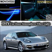 Novovisu для Porsche 911 GT GT1 GT2 GT3 912 959 Carrera подкладке окружающий свет атмосферу волоконно-оптического диапазона огни внутри двери