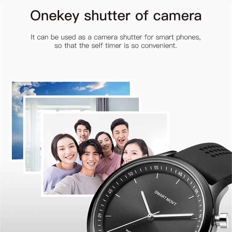 JQAIQ Quartz Smart Watch Men Sport Waterproof Long Time Standby Clock SOS bluetooth Smartwatch for IOS Android