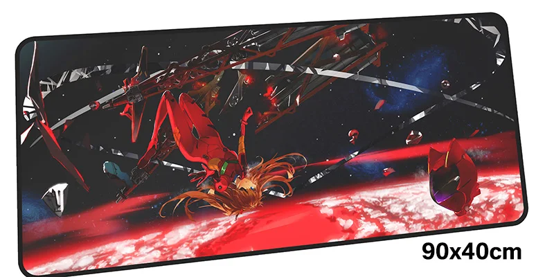 NEON GENESIS EVANGELION Коврик для мыши геймер 900x400X3 мм игровой коврик для мыши большой ноутбук ПК Аксессуары для ноутбука эргономичный коврик для мыши - Цвет: Size 900x400X3MM