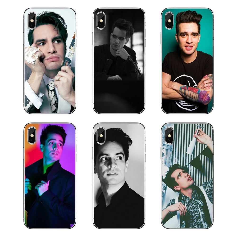 

Brendon Urie Panic! At The Disco Transparent TPU Cases Covers For Samsung Galaxy A5 A6 A7 A8 A9 J4 J5 J7 J8 2017 2018 Plus Prime