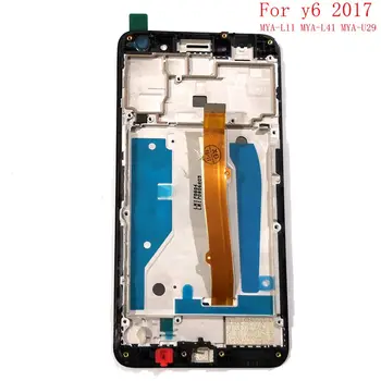 

For Huawei y6 2017 MYA-L11 MYA-L41 MYA-U29 Lcd screen display with touch glass Frame assembly Replacement parts y6 2017