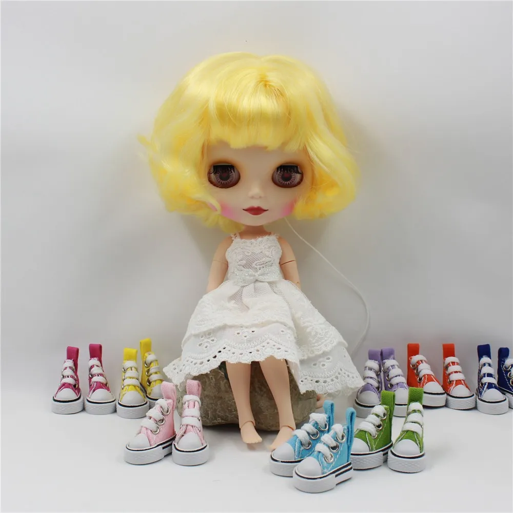 Fortune Days Nude Blyth кукла No.130BL1200400 желтый короткие волосы суставы тела матовая кожа фабрика Blyth