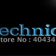 LL149-методы поворотный для ди-джеев Музыка светодиодный неоновый Световой значок