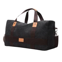 30% OFF Mann Verdickung Leinwand Reisetaschen Weekendtas Mode Gepäck Verpackung Würfel Tasche Weekender Reisen Duffle Bag Männer X087