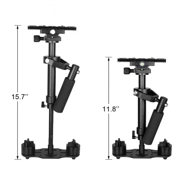 Высокое качество Портативный Ручной Стабилизатор S40 видео Steadycam стабилизаторы с быстросъемной пластиной для Canon Nikon sony камеры GoPro