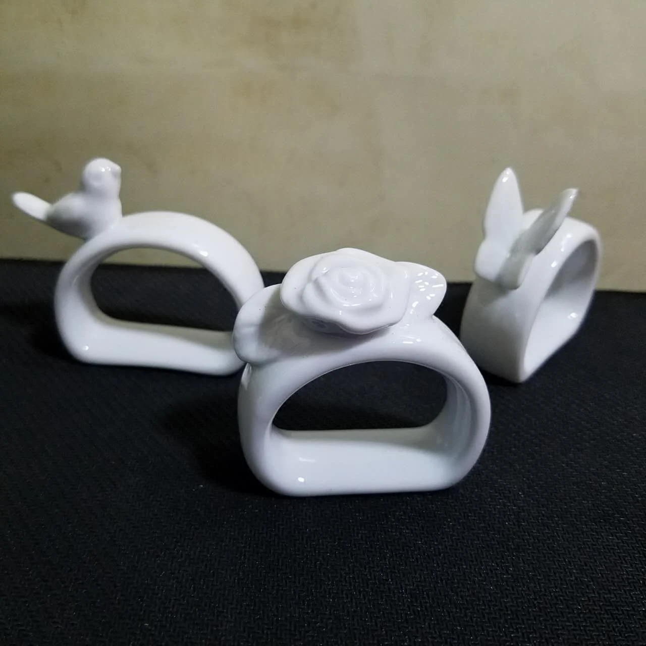 Креативное керамическое кольцо для бумажных полотенец 2 шт. держатель салфеток