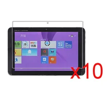 10x прозрачный Плёнки+ 10x чистой тканью, ЖК-дисплей Экран защитная плёнка для НУА Вэй щитки для hp павильон X2 10 J014TU J025TU 10," планшет