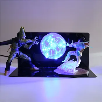 

Dragon Ball Super Z Goku Light Bedroom Gifts Lamp Anime Model Toys for Boys Creative Lights Action Figures DIY LED Night Light