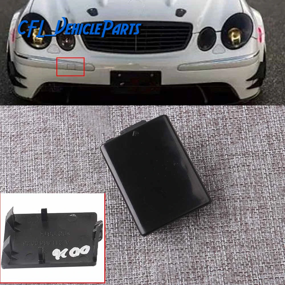 1 Piece Front Bumper Tow Hook Cover Cap for Mercedes-Benz W211 E-class 2002-2006