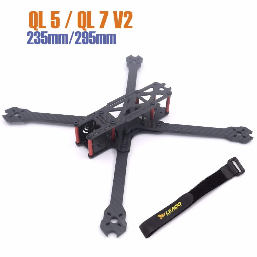Квадрокоптер QL5 V2 235 мм QL7 295 X 5 7 дюймов FPV рама для фристайла 4 | Игрушки и хобби