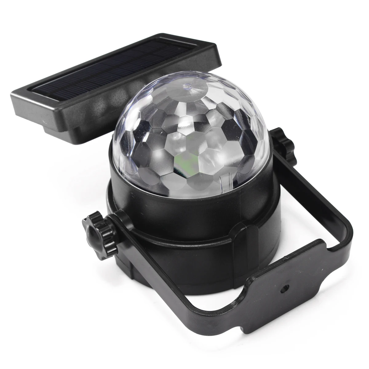 Solar Power LED Projector Light Rotary Spotlight Moving Lamp Outdoor Garden Yard Lawn Lamp Path Landscape Lighting Decoration