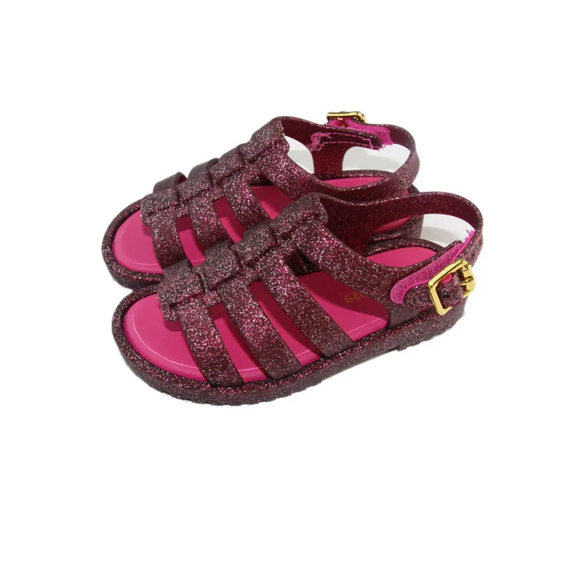 

Mini Melissa Original Girls Jelly Sandals 2019 New Style Girl Sandals Baby Sandals Melissa Beach Sandals For Girls 12.8-17.8cm
