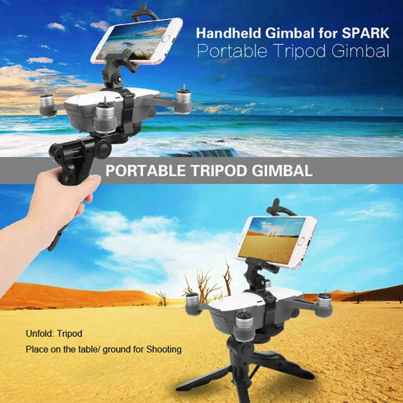 DJI DIY ручной карданный комплект Портативный штатив стабилизаторы быстросъемные