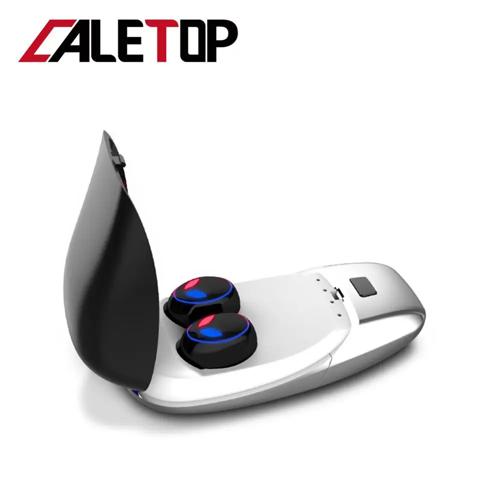 CALETOP E8 TWS Беспроводные Bluetooth 5 0 наушники HIFI 6D стерео шумоизоляция в ухо Спортивная