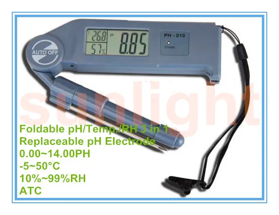 ph-0101 pH Meter-Sunlight