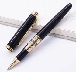 Королевская британская памятная ручка-роллербол Германия иридиевая средняя точка, благородная черная деловая ручка для подарка на