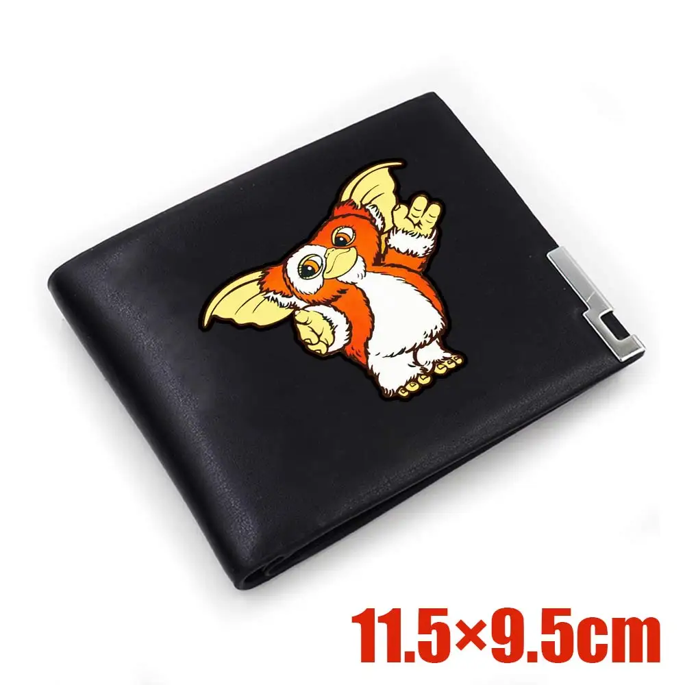 

Gremlins Gizmo Mogwai PU Wallet Cartoon Symbol Short Purse Handbag Credit Card Clip Slot Bag Cosplay Gift Jewelry