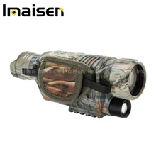 День и ночь двойного назначения 5X40 камуфляж Монокуляры Цифровая запись фото инфракрасное ночное видение