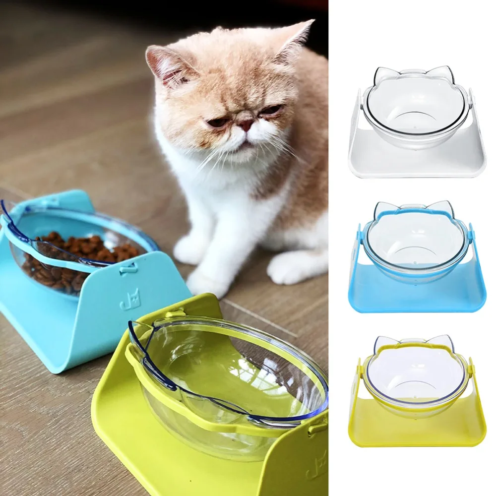 

Food Bowl With Stand Elevated Pet Kitten Water Dish Feeder Bowls Perfect for Cat and Small Dogs Ergonomic Adjustable Feed#290911